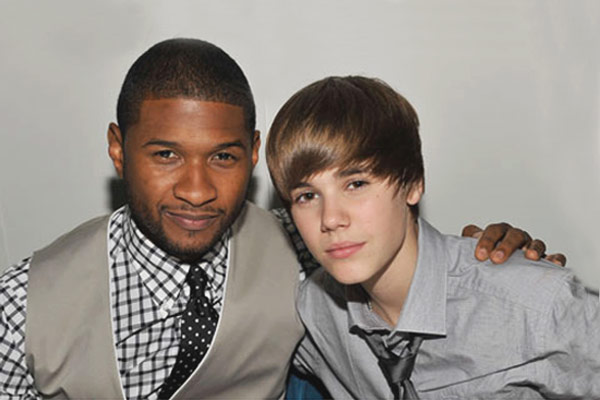 justin bieber mother and father. Justin-ieber-usher