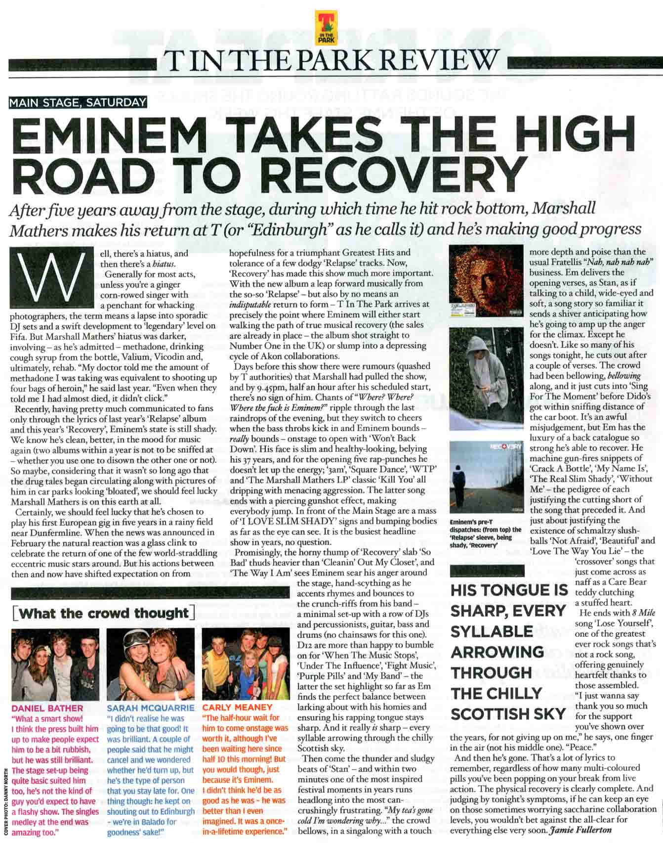 Eminem Covers NME Magazine | HipHop-N-More1342 x 1705