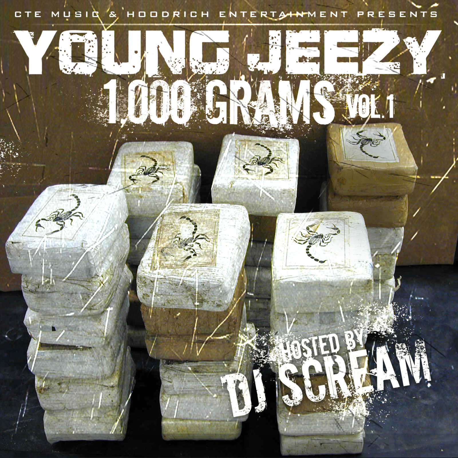 Young Jeezy – '1000 Grams Vol. 1' (Mixtape Artwork) | HipHop-N-More1600 x 1600