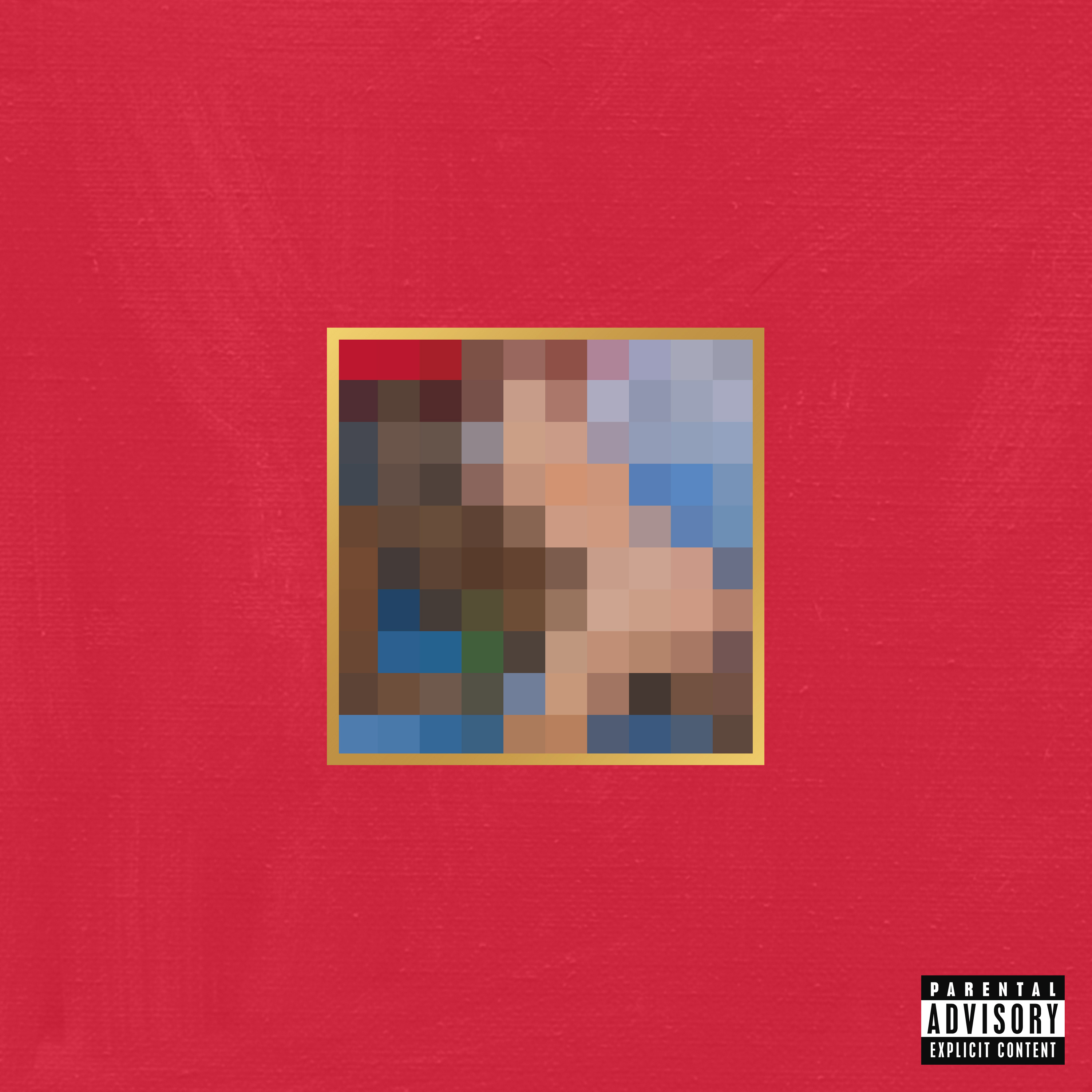 Kanye West – My Beautiful Dark Twisted Fantasy (Album Cover & Track ...