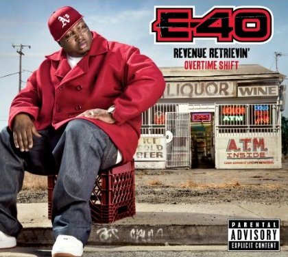 E-40 – Revenue Retrievin': Overtime Shift & Graveyard Shift (Album Cover 