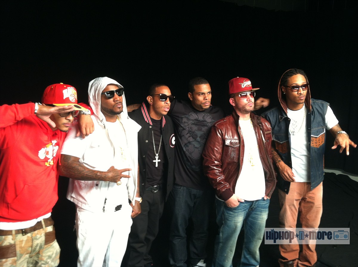On The Sets: DJ Drama, Ludacris, T.I., Young Jeezy & Future – 'We In This' | HipHop ...