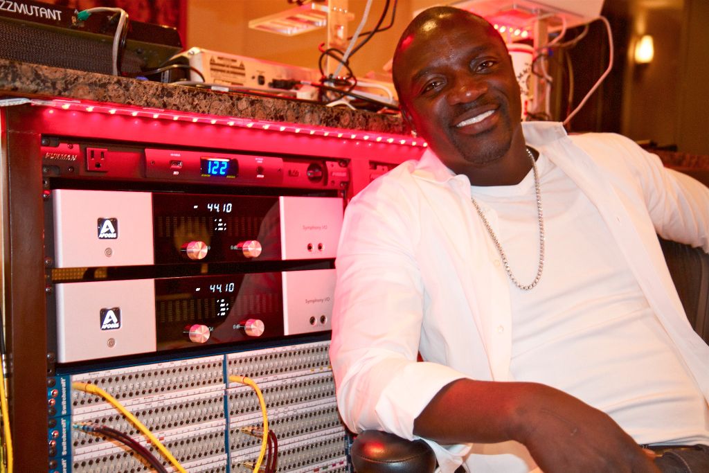Akon In Studio