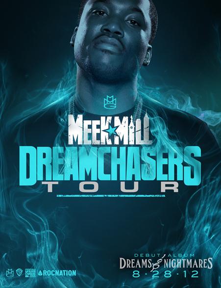 After going overseas was a no-go, Meek announces his own solo tour in the States. He will be starting things off in Denver on August 2nd.