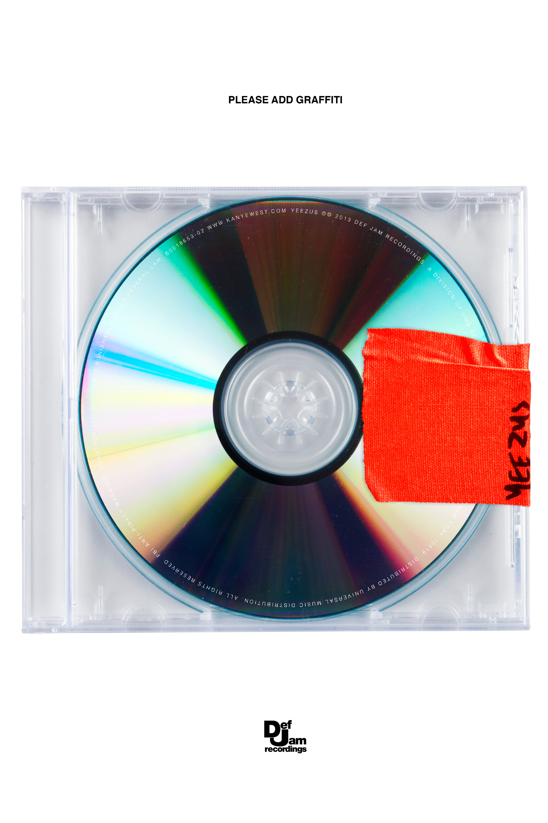 Kanye West – Yeezus (Album Cover) | HipHop-N-More1800 x 2700
