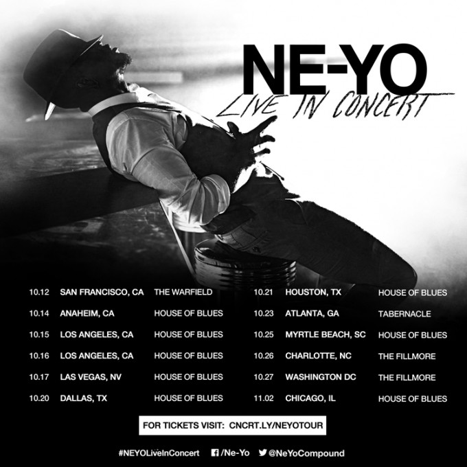 NeYo Announces 'Live In Concert' Tour HipHopNMore
