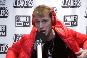 Watch Machine Gun Kelly’s Blazing Freestyle on L.A. Leakers