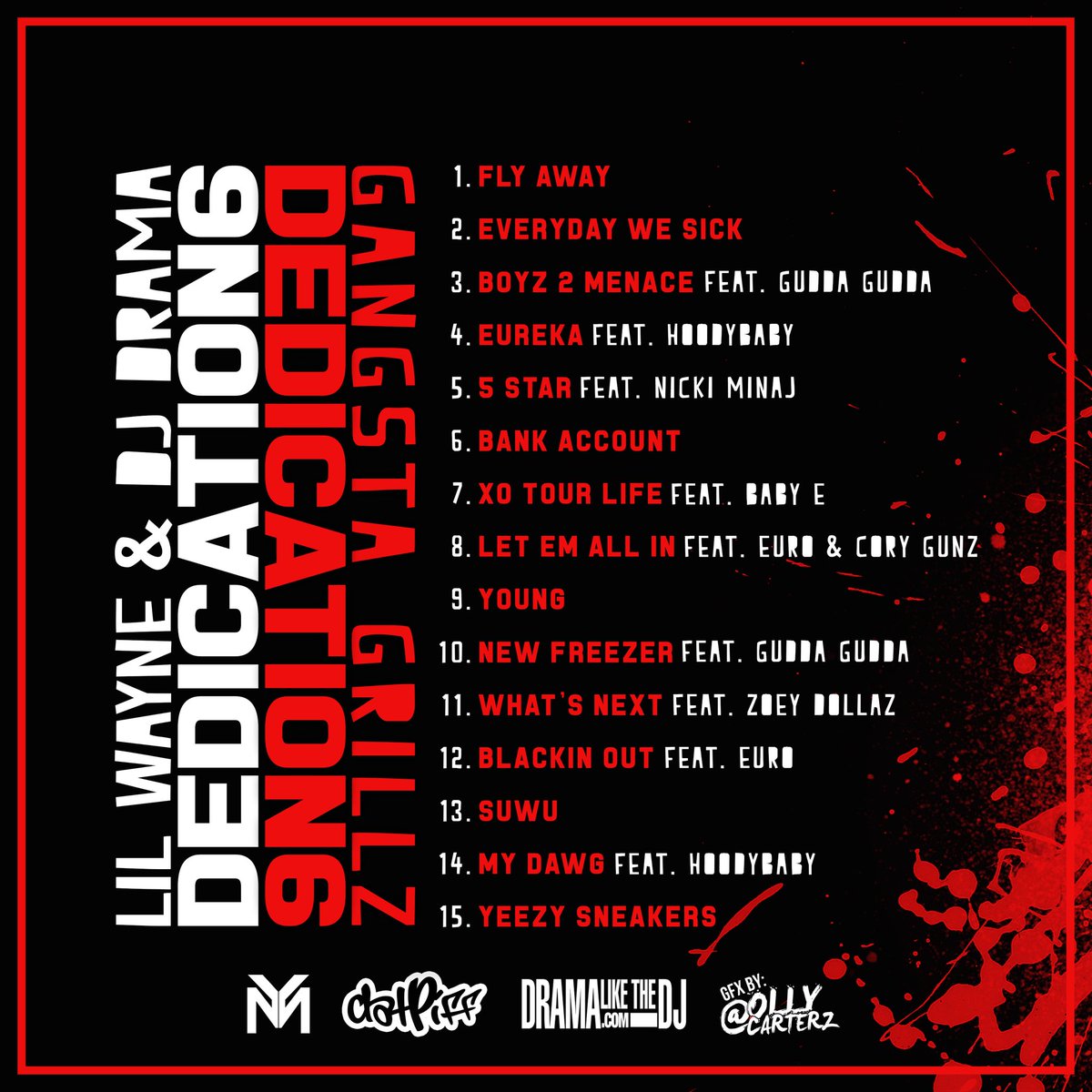 Hear Lil Wayne's New Mixtape 'Dedication 6' | HipHop-N-More1200 x 1200