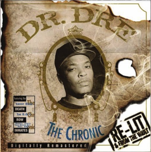 dr dre the chronic album cover blank