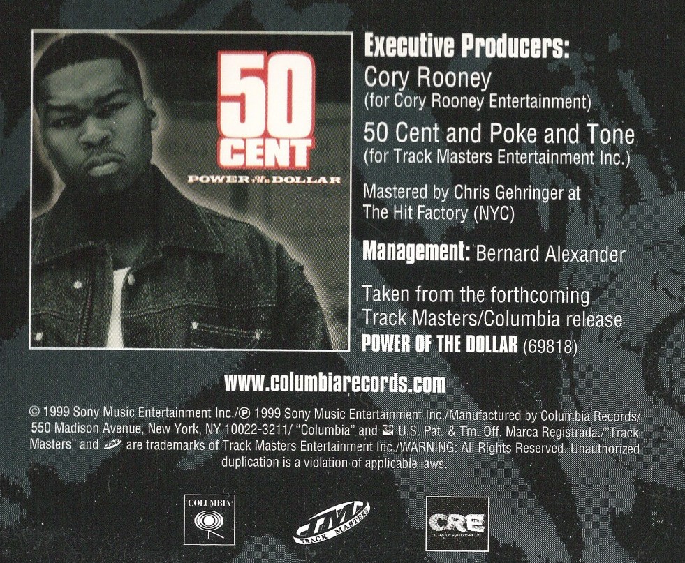 50 Cent - Power Of The Dollar (Original Album Cover) .