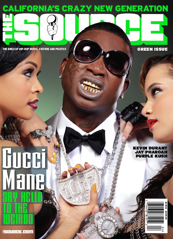Gucci Mane Covers The Source April Green Issue Hiphop N More