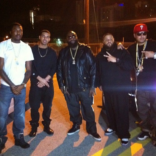 On The Sets: Rick Ross, Drake, Meek Mill, DJ Khaled & French Montana ...