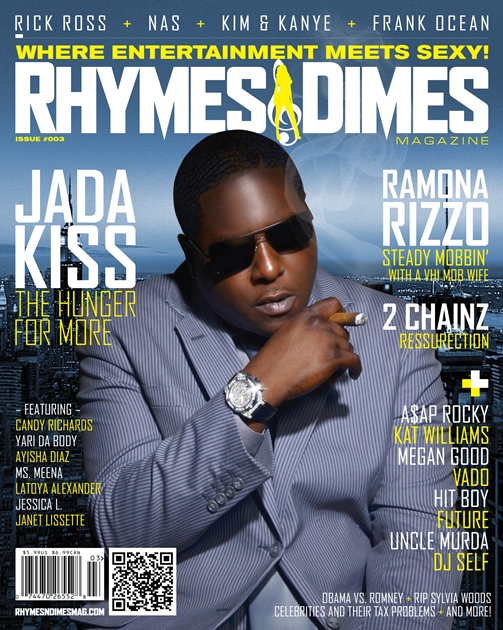 Jadakiss Covers Rhymes & Dimes Magazine.