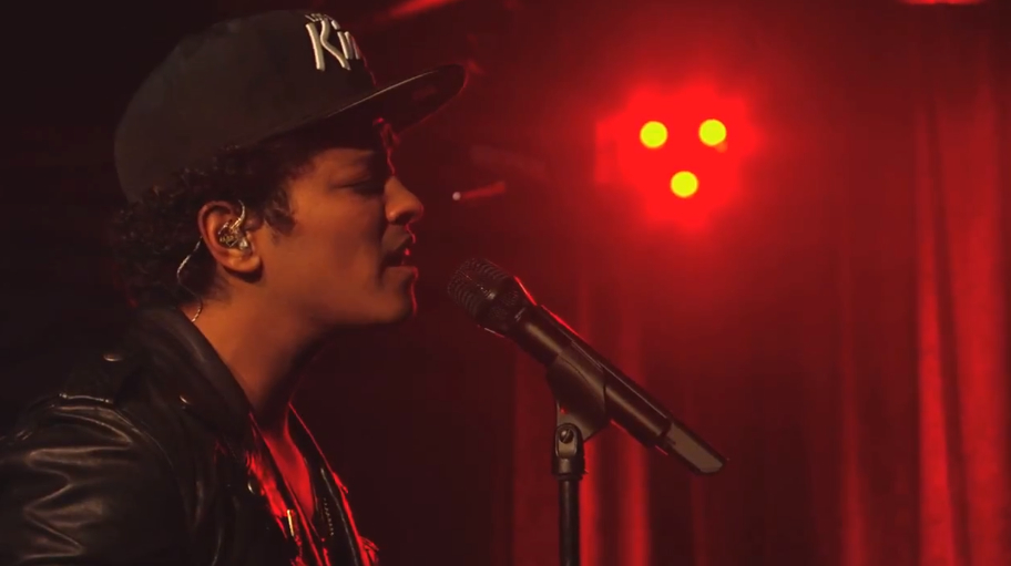 Bruno Mars Performs When I Was Your Man On Jimmy Kimmel