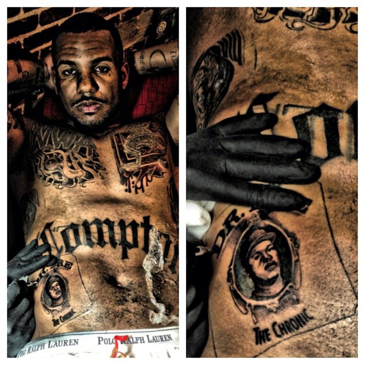 The Game Gets Dr Dre The Chronic The Documentary Tattoos