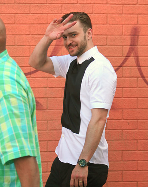 Justin Timberlake was recently in New York busy shooting the visuals for th...