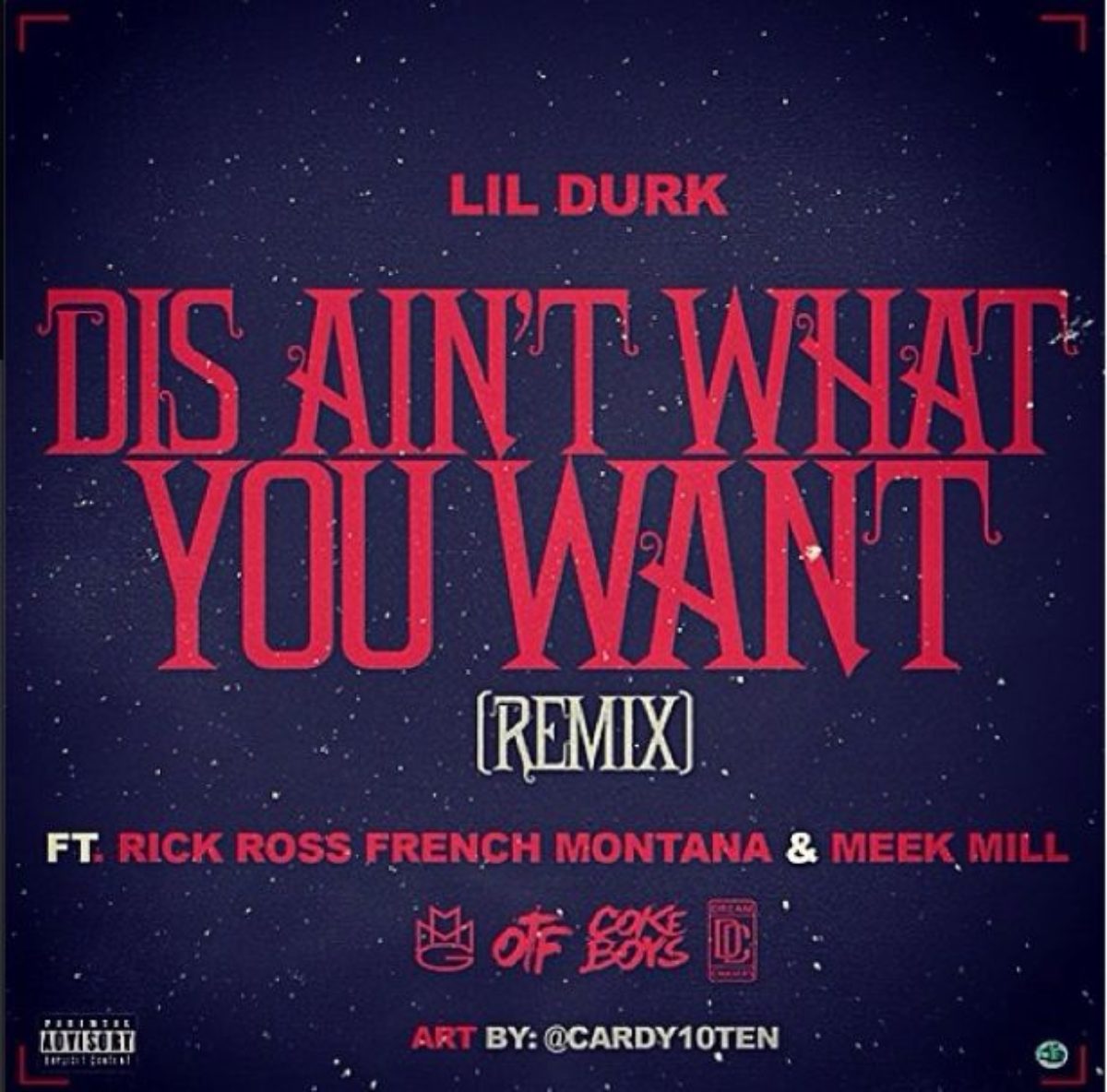 Песня want me ремикс. Lil Durk - dis Ain't what u want. Lil Durk Cover Art. Rick a. Mills книга. French Montana that's fact Remix.