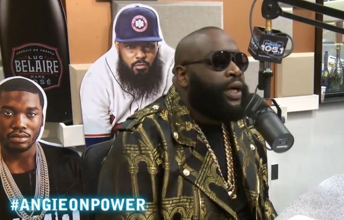 Angie Martinez Interviews Rick Ross; Reveals Title of New Jay Z Collab ...