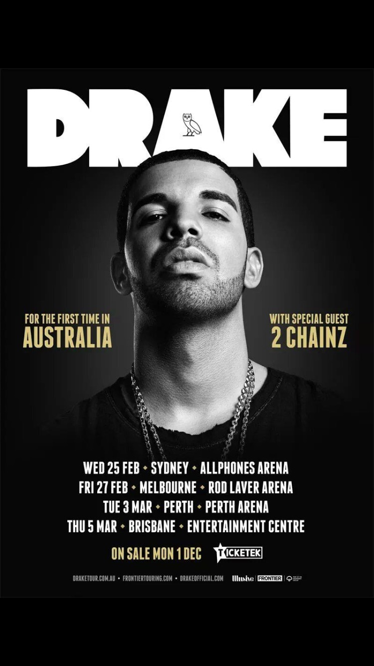 drake australian tour 2023