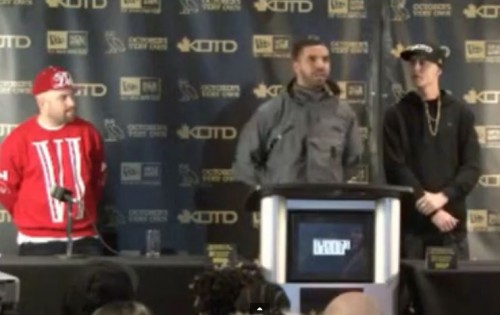 drake press conference