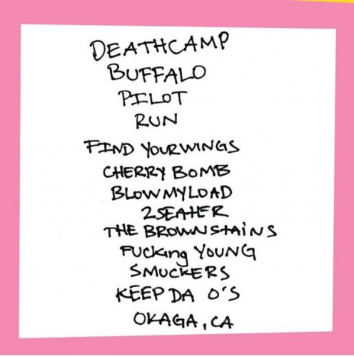 cherry bomb tracklist