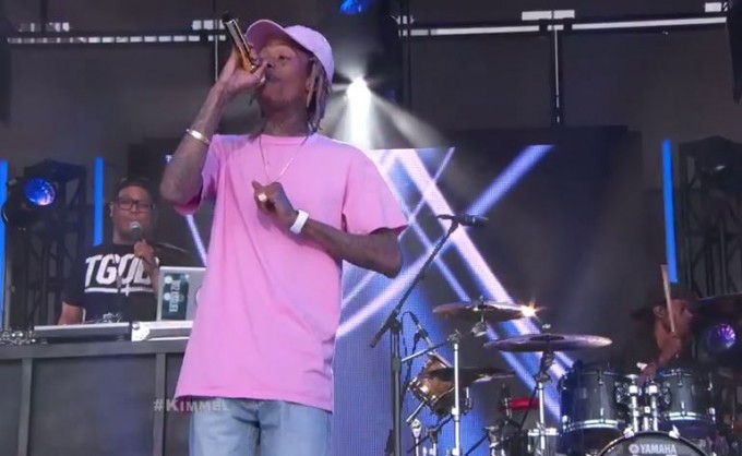 wiz khalifa jimmy kimmel