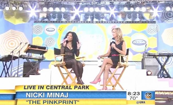 nicki minaj gma