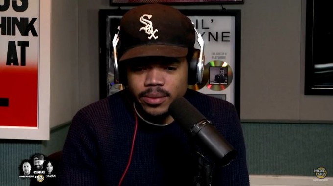 chance the rapper on ebro in the morning