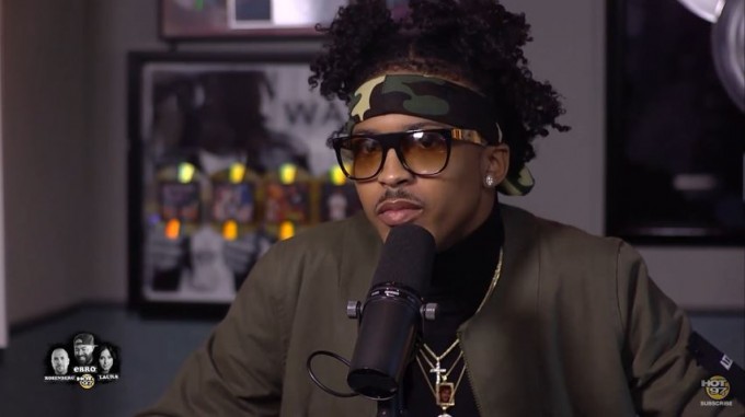 august alsina on ebro in the morning