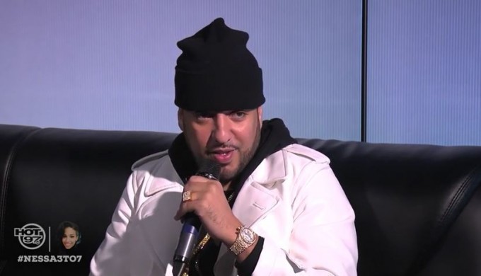 french montana hot 97 nessa