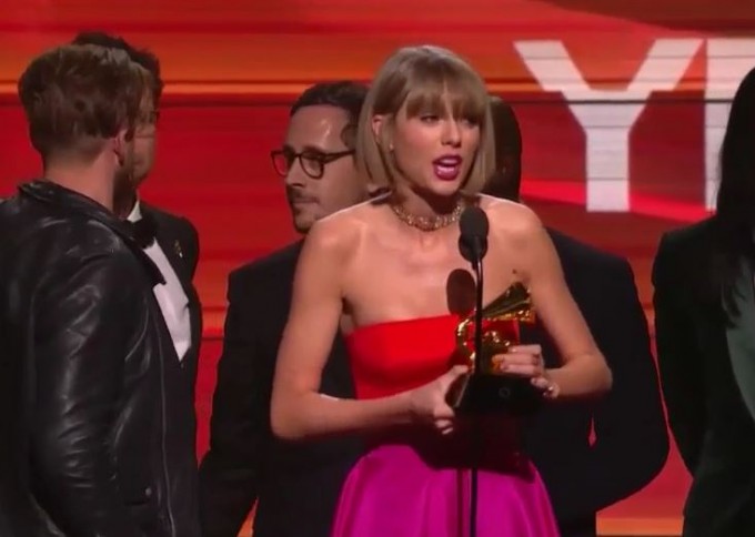 taylor swift kanye grammy