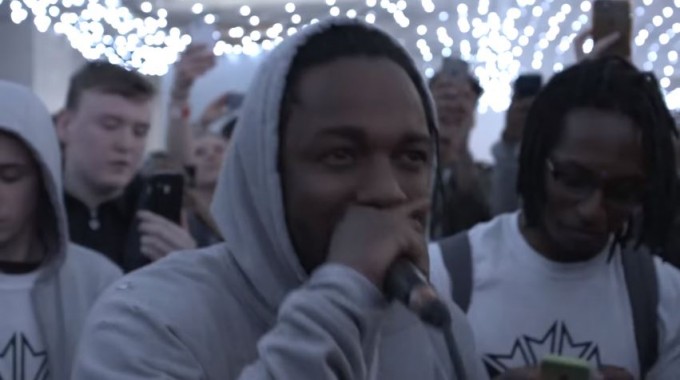 kendrick lamar manchester cypher