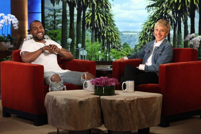 kanye ellen interview