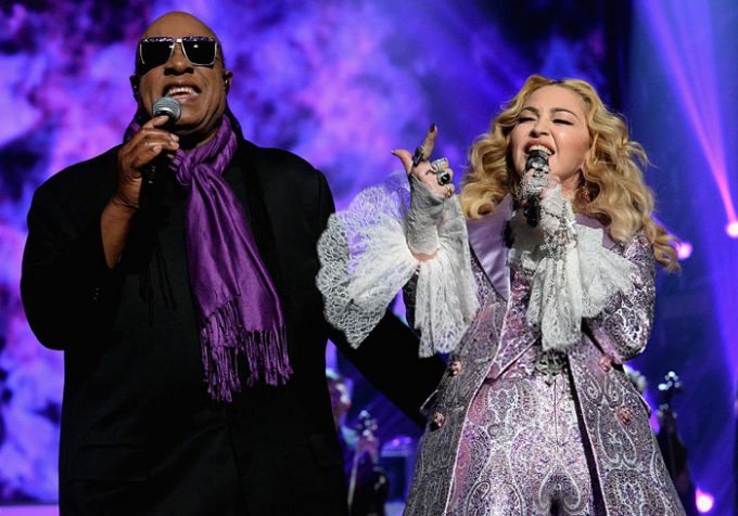 madonna stevie wonder