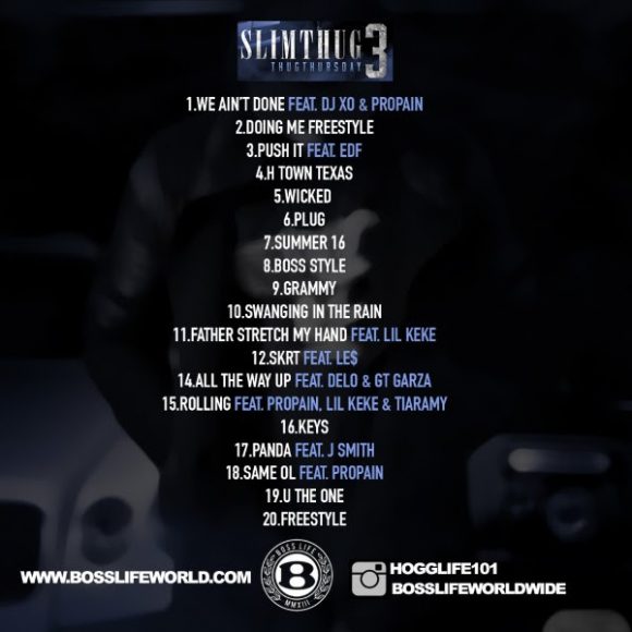 New Mixtape: Slim Thug – 'Thug Thursday 3' | HipHop-N-More