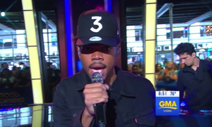 chance the rapper gma