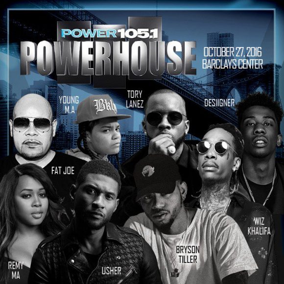 Power 105 Announces Powerhouse 2016 Lineup HipHopNMore