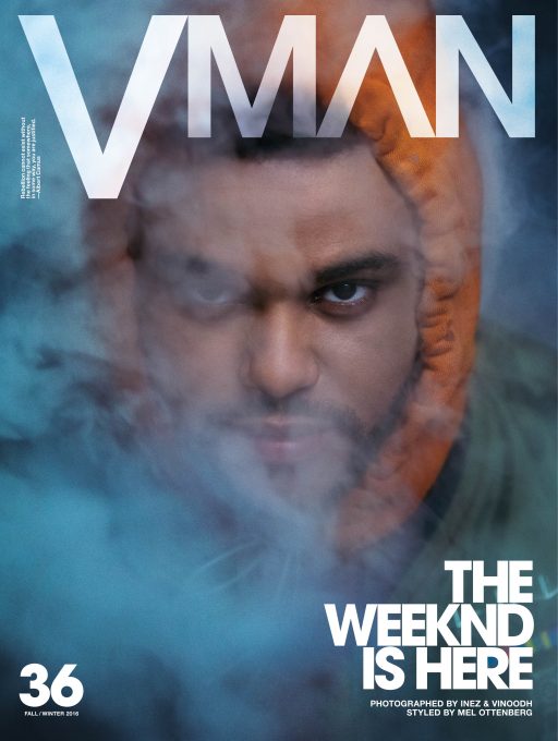 the weeknd covers vman magazine