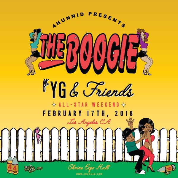 YG Announces First Annual 'The Boogie' Concert During NBA AllStar