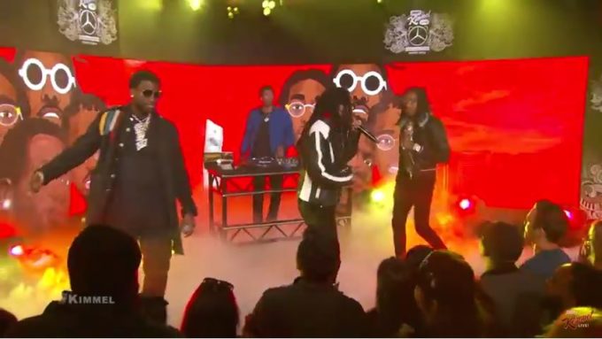Gucci Mane & Migos Perform &#39;I Get The Bag&#39; On Jimmy Kimmel Live! | HipHop-N-More