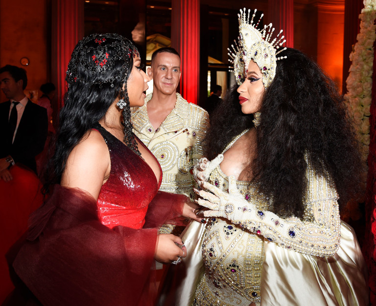 Cardi B And Nicki Minaj Get Into Fight At New York Fashion Week Party News Bandminecom