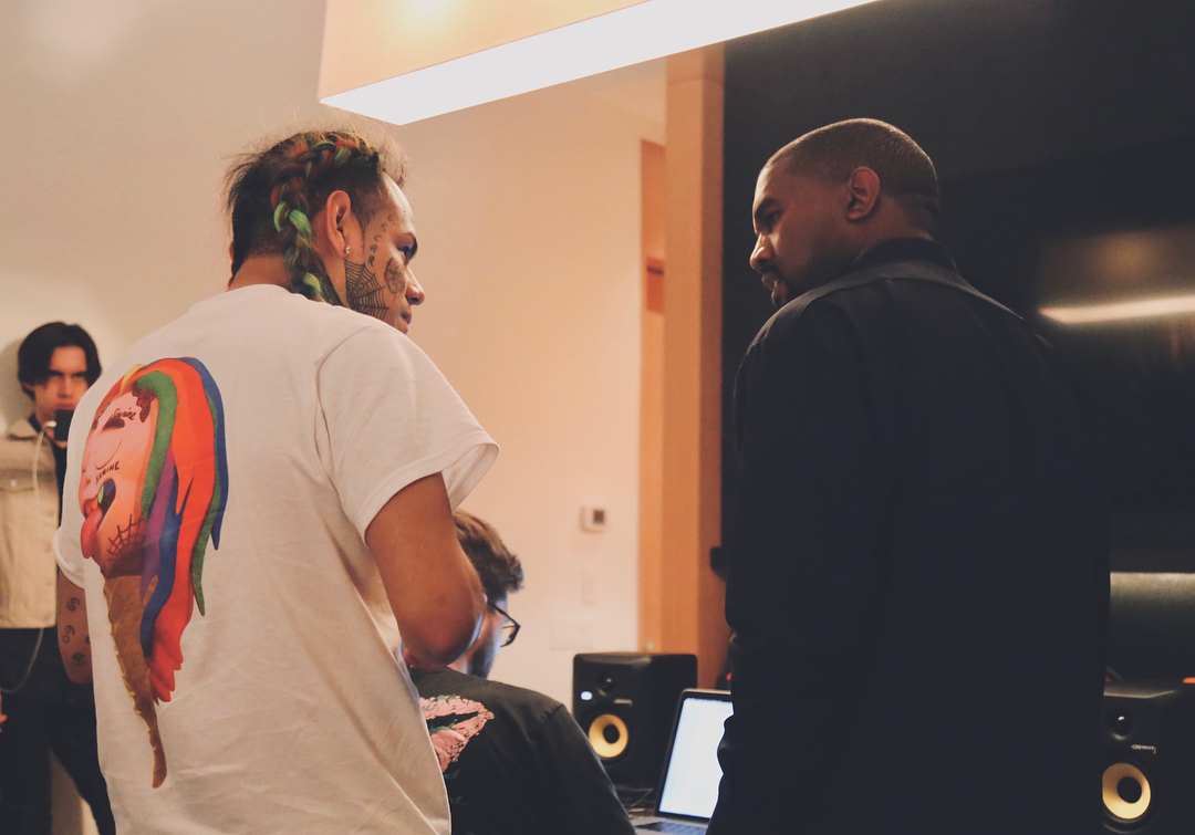 Kanye West & Tekashi 6ix9ine Hit The Studio Together | HipHop-N-More