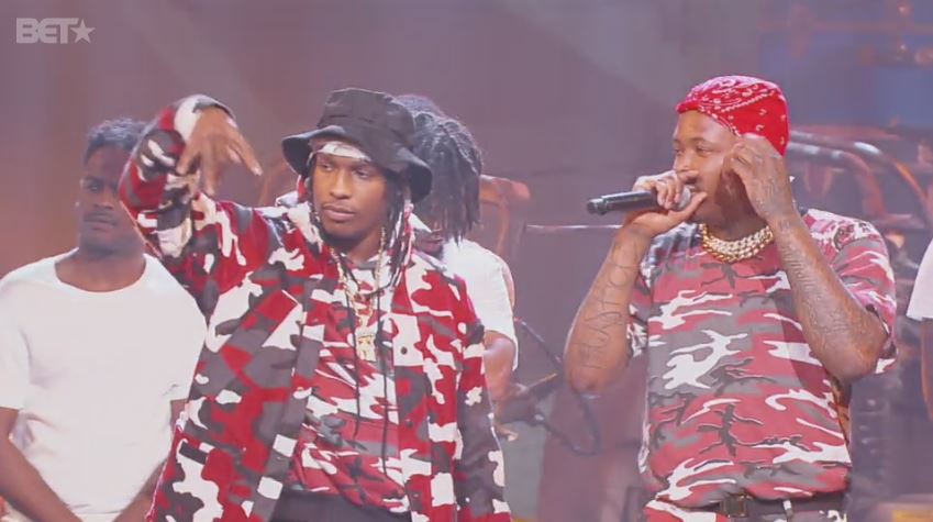 YG & ASAP Rocky Perform 'Handgun' At 2018 BET Hip-Hop Awards | HipHop-N ...