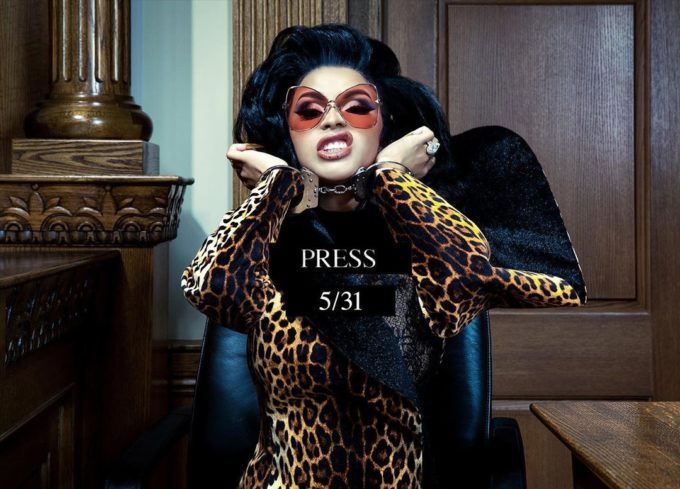 Cardi B To Release New Single 'Press' This Week — Unveils Cover Art ...