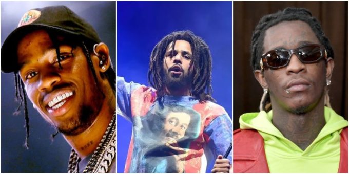 New J. Cole, Young Thug & Travis Scott Collab Reportedly Teased at ...