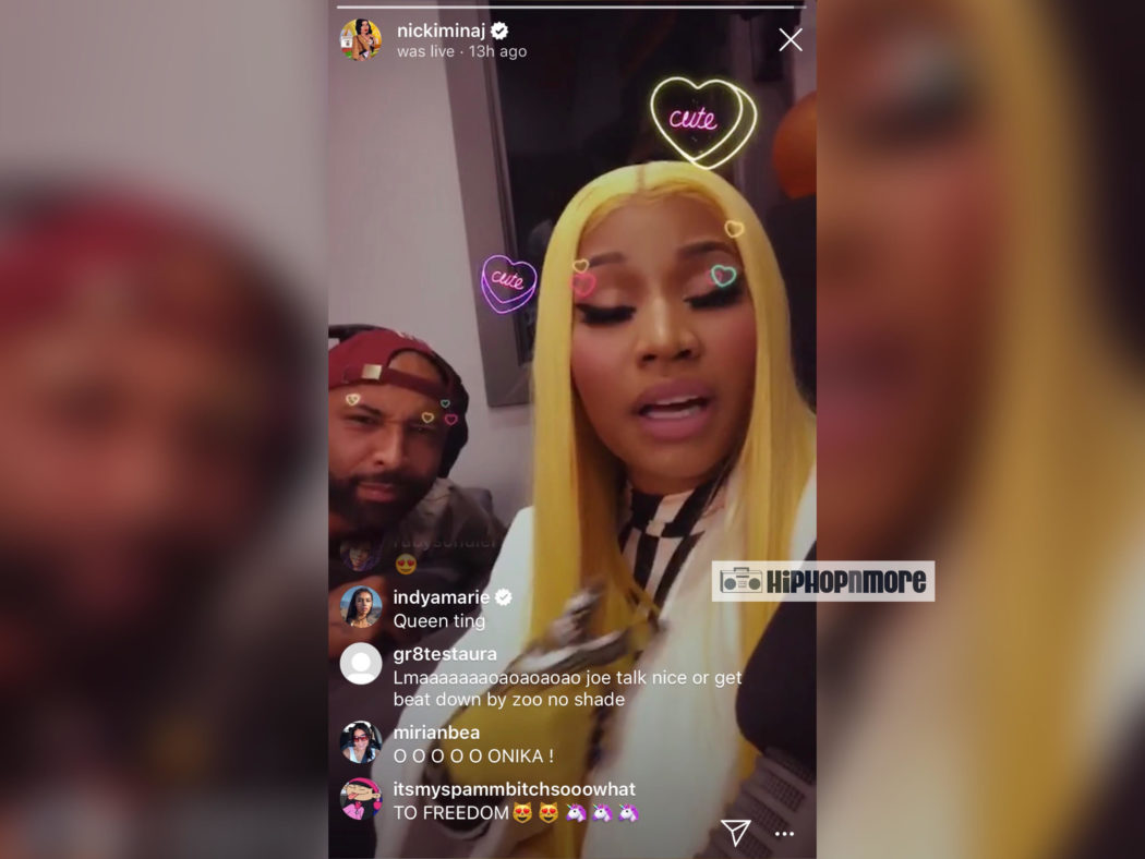 Nicki Minaj Visits The Joe Budden Podcast To Continue Debate Full Episode Hiphop N More 