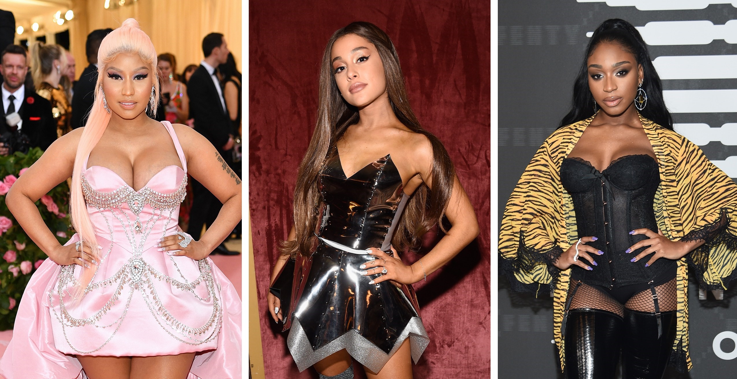 Nicki Minaj Ariana Grande Normani Join Forces On Bad To