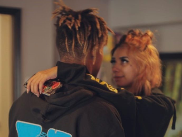 Juice Wrld S Girlfriend Ally Lotti Pays Tribute At Rolling Loud Fest Watch Hiphop N More