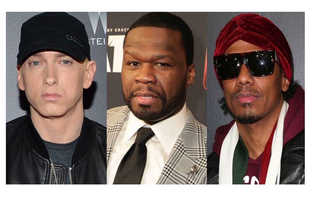 50 Cent Says He Advised Eminem Not to Respond to Nick Cannon's Disses ...