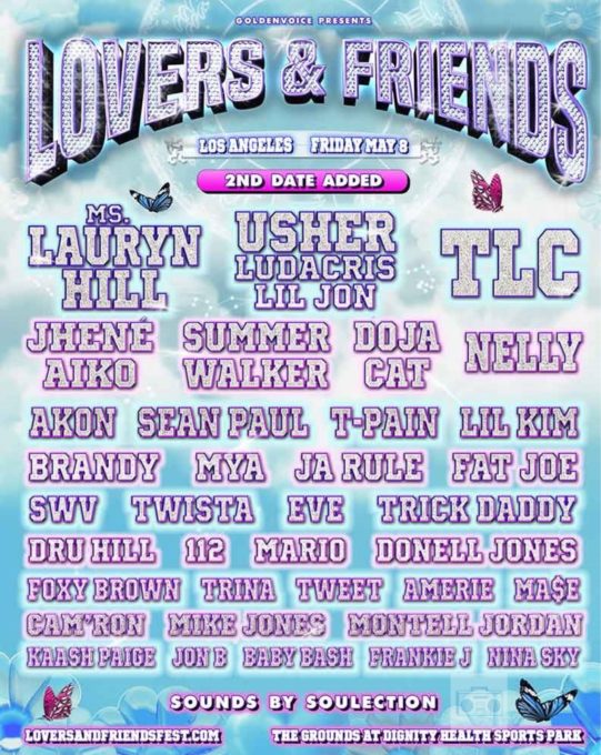 The Lineup For Lovers And Friends Fest Is So Good Fans Think Its Fake Second Day Added 